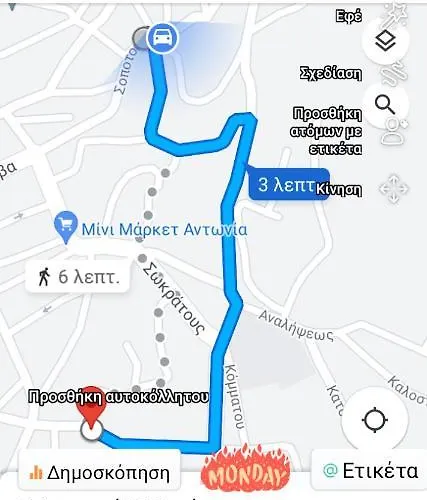 Argiris Old House 1 別荘 カランバカ